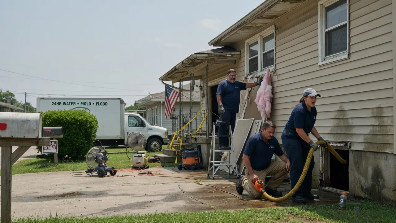 Water Damage Repair in Water Valley, TX near me